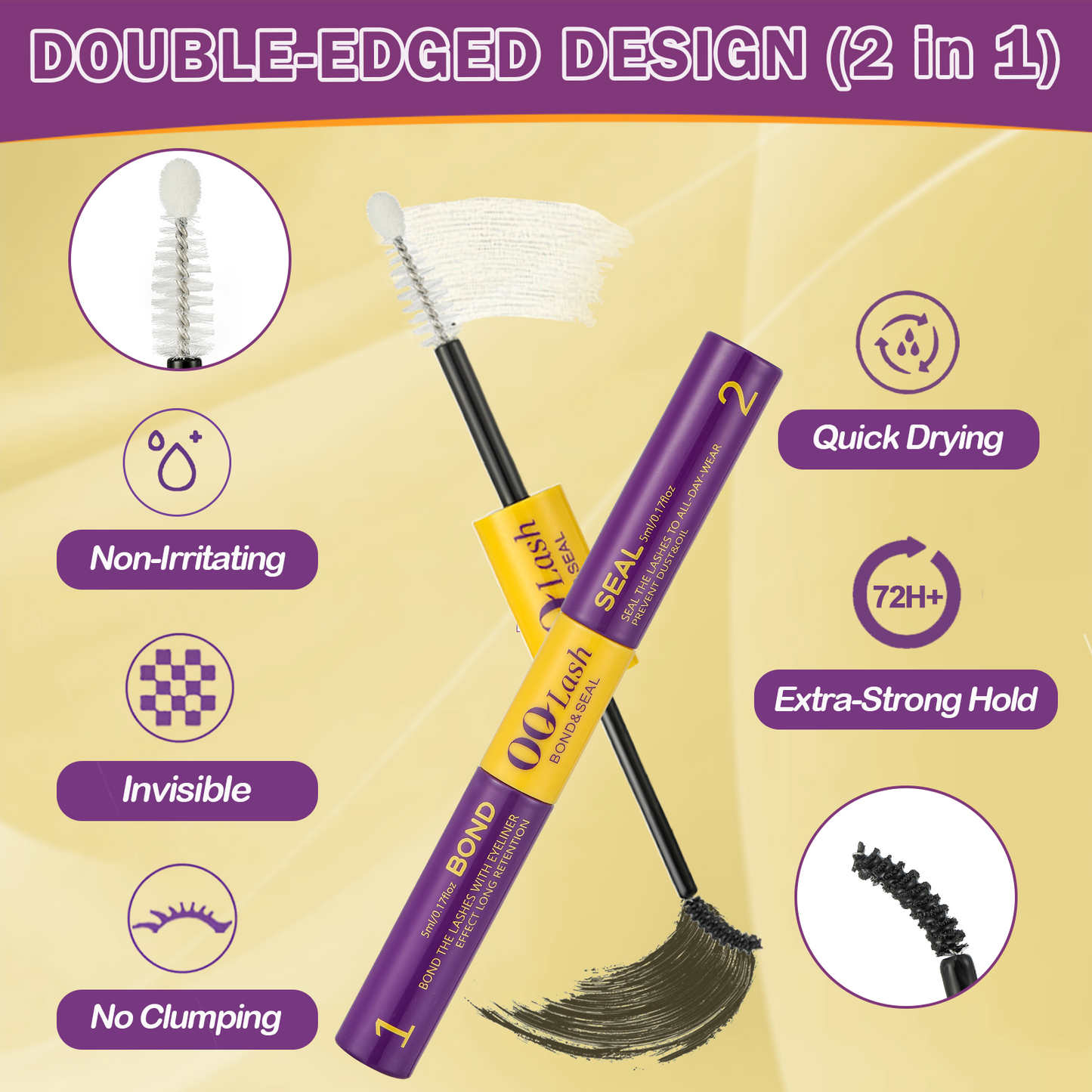 OQ Lashes 30D+40D Curl DIY Eyelash Extension Kit
