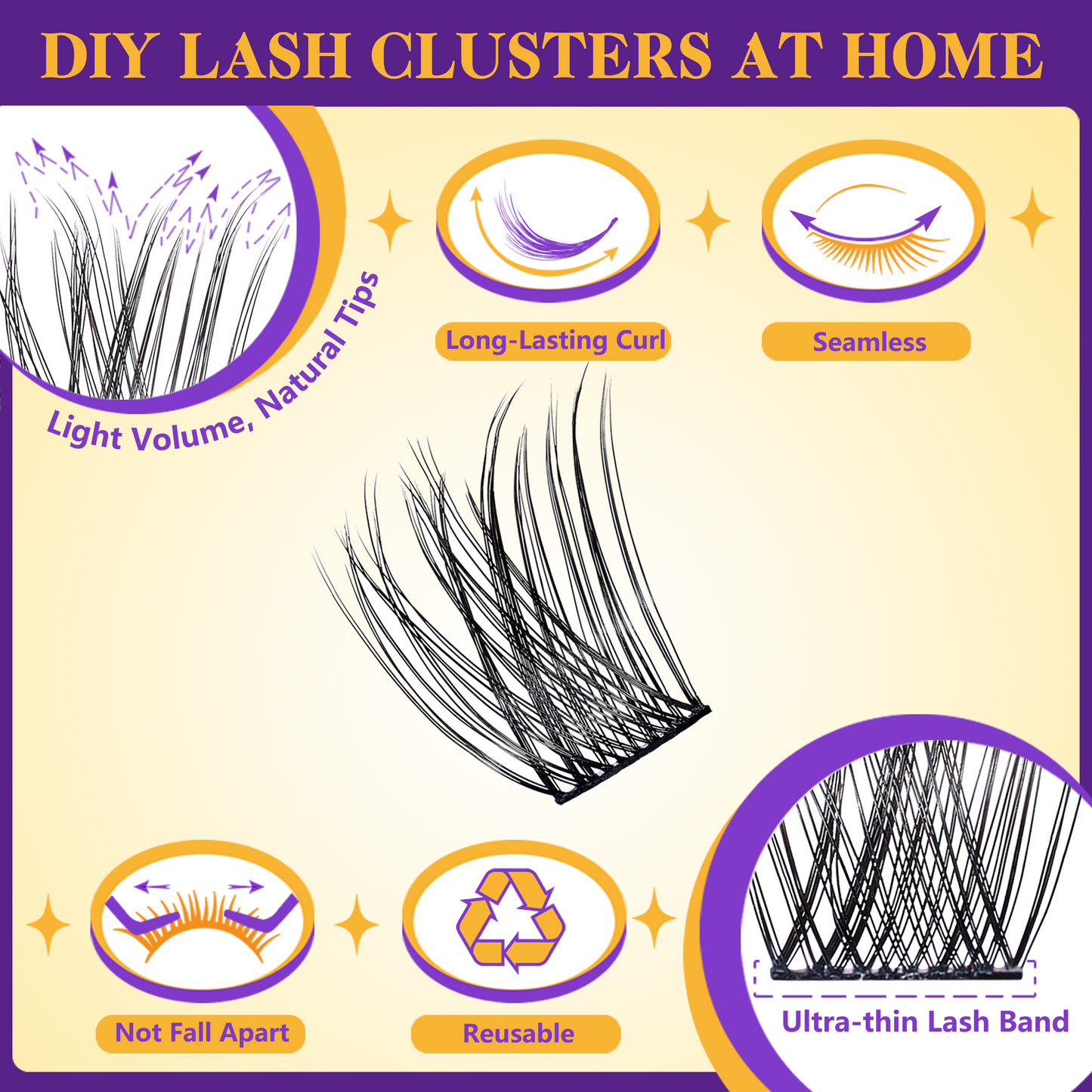 OQ Lashes 8K Curl DIY Eyelash Extension Kit