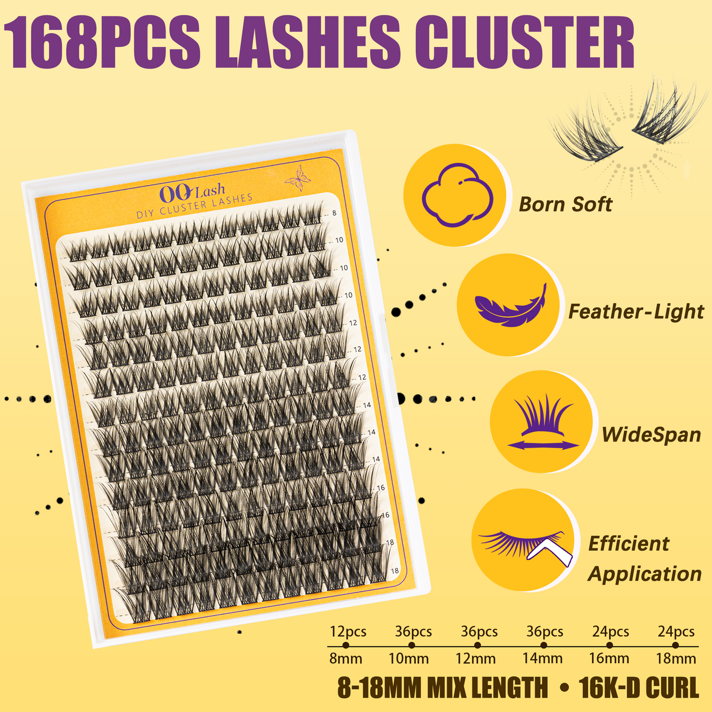 OQLash Kit-16K-D Curl