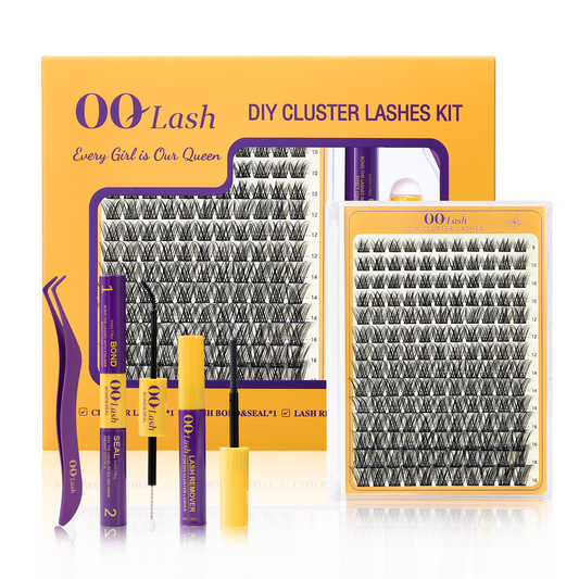 OQ Lashes 24K Curl DIY Eyelash Extension Kit