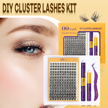 OQ Lashes 24K Curl DIY Eyelash Extension Kit